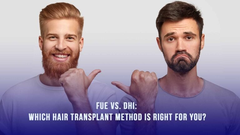 FUE and DHI hair transplants